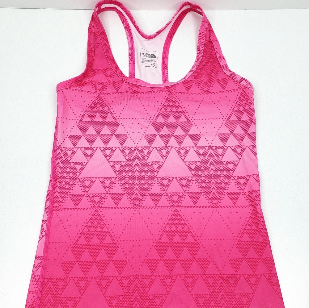 NWOT The North Face Pink RazorBack Tank Top Shirt S/P Small Petite - Picture 3 of 8